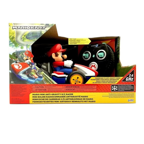 Nintendo Super Mario Kart 8 Mario Anti-Gravity Mini RC Racer 2.4Ghz - NEW - Picture 2 of 8